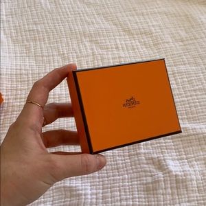 Authentic Hermès store jewelry box